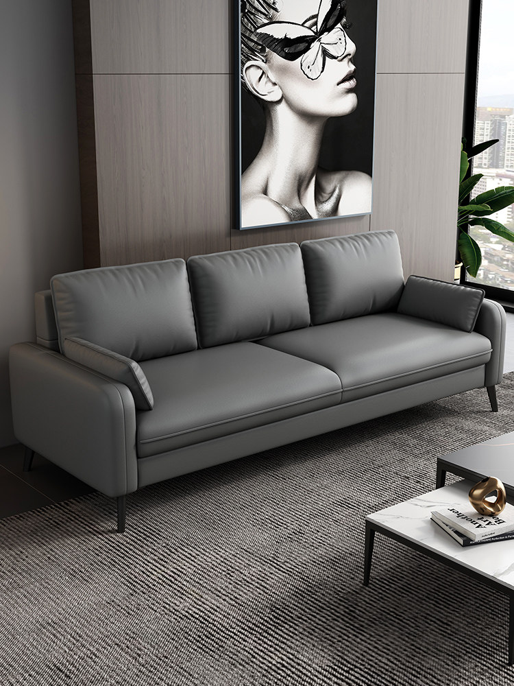 Office Furniture Luxury - เฟอร์นิเจอร์บ้านสไตล์โมเดิร์นหรูหรา โซฟาไม้แบบสองที่นั่งและสามที่นั่ง สำหรับสำนักงาน อพาร์ทเมนต์ โรงแรม ร้านขายเสื้อผ้า