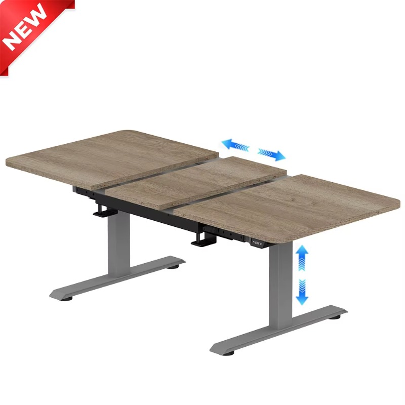 Office Furniture Luxury - โครงโต๊ะปรับระดับความสูงและความกว้างได้ มอเตอร์คู่ โต๊ะปรับระดับไฟฟ้าแบบยืน-นั่ง เฟอร์นิเจอร์สำนักงานสุดหรู
