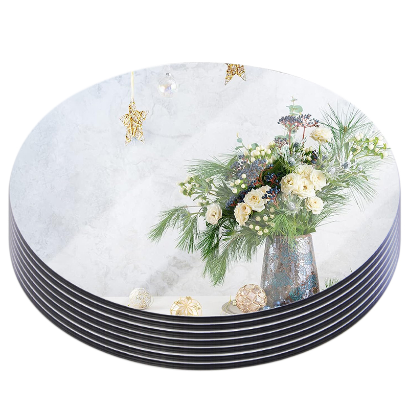 ถาดแก้วกระจกทรงกลม20ซม. กระจกอ - Conference Table Round บทวิจารณ์และราคา