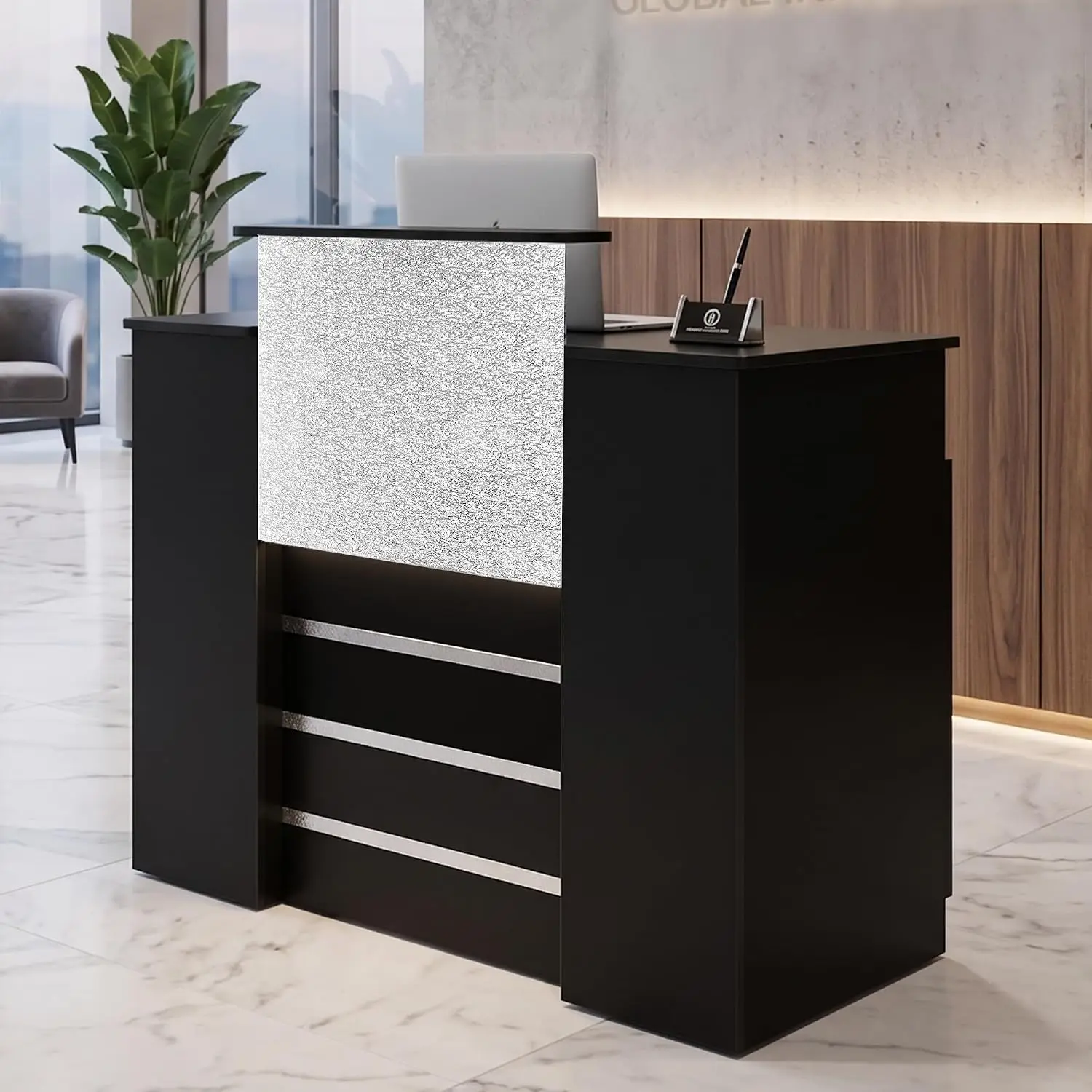 เคาน์เตอร์ต้อนรับสไตล์โมเดิร์น - Reception Desk Counter บทวิจารณ์และราคา
