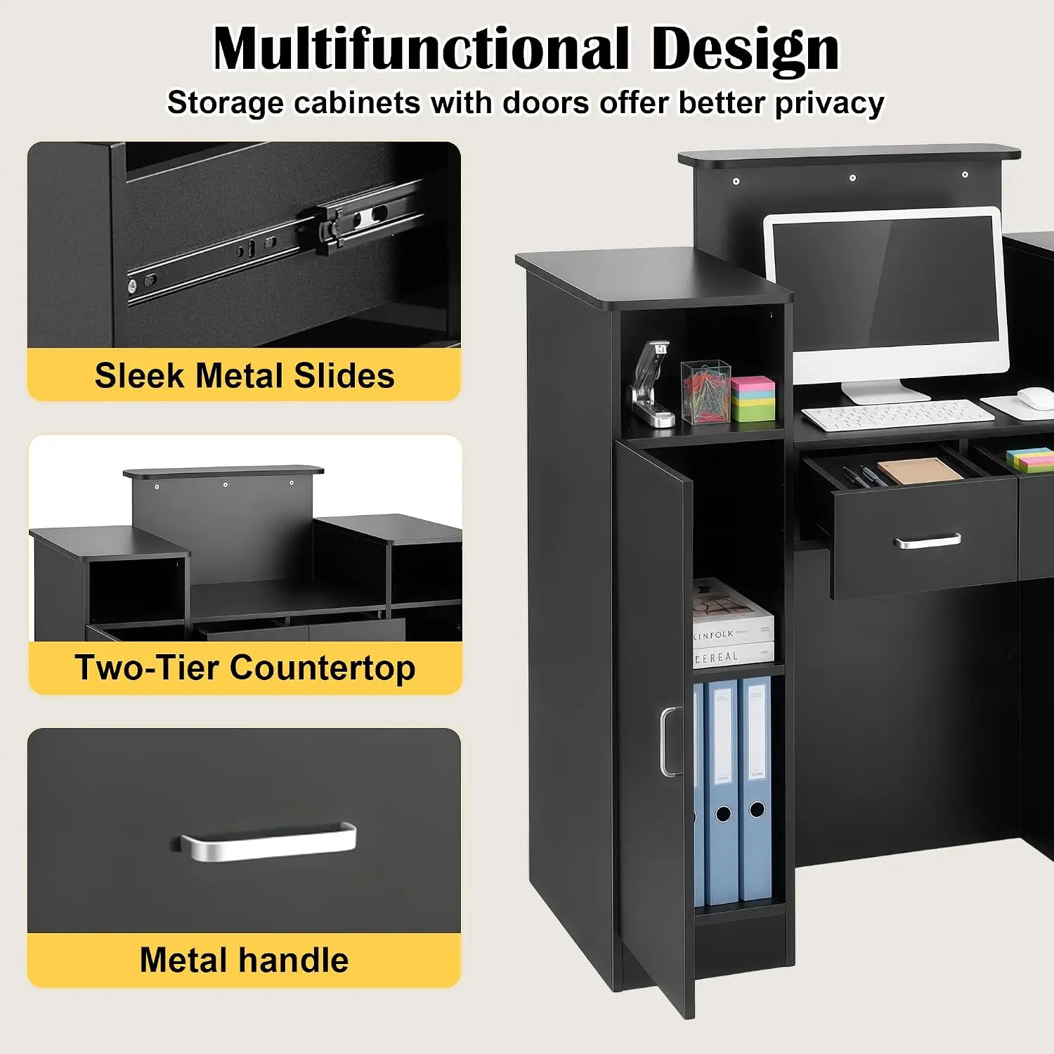 เคาน์เตอร์ต้อนรับสไตล์โมเดิร์น - Reception Desk Counter บทวิจารณ์และราคา