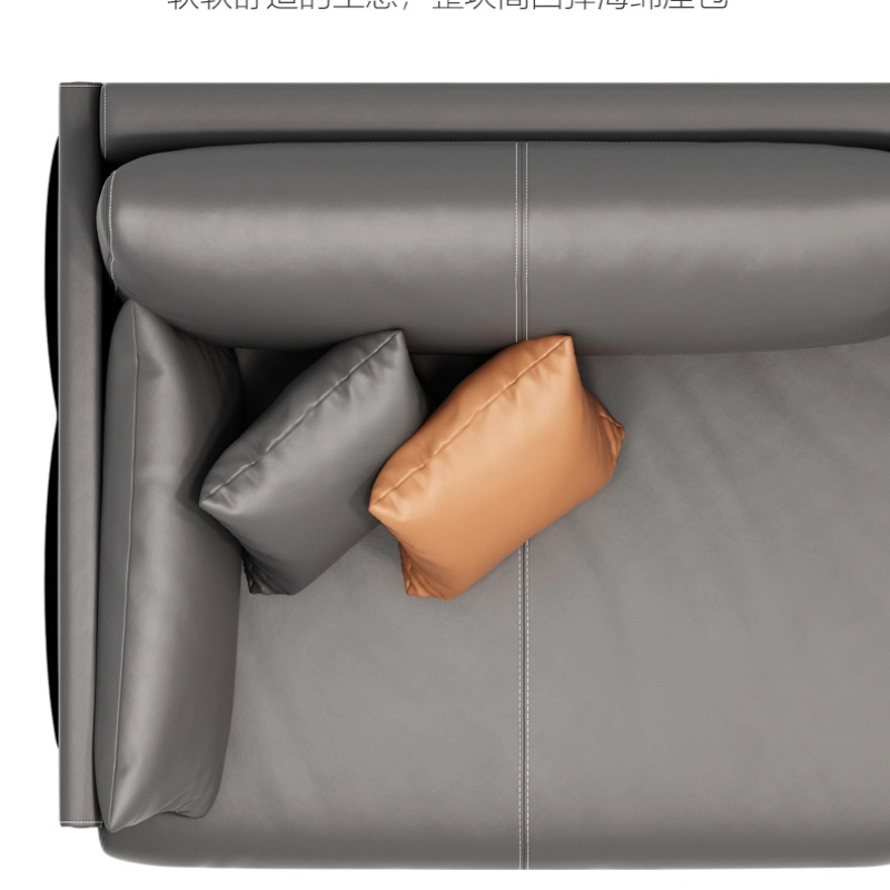 โซฟาสำนักงานหนังวัว โซฟาต้อนรั - Office Furniture Luxury บทวิจารณ์และราคา