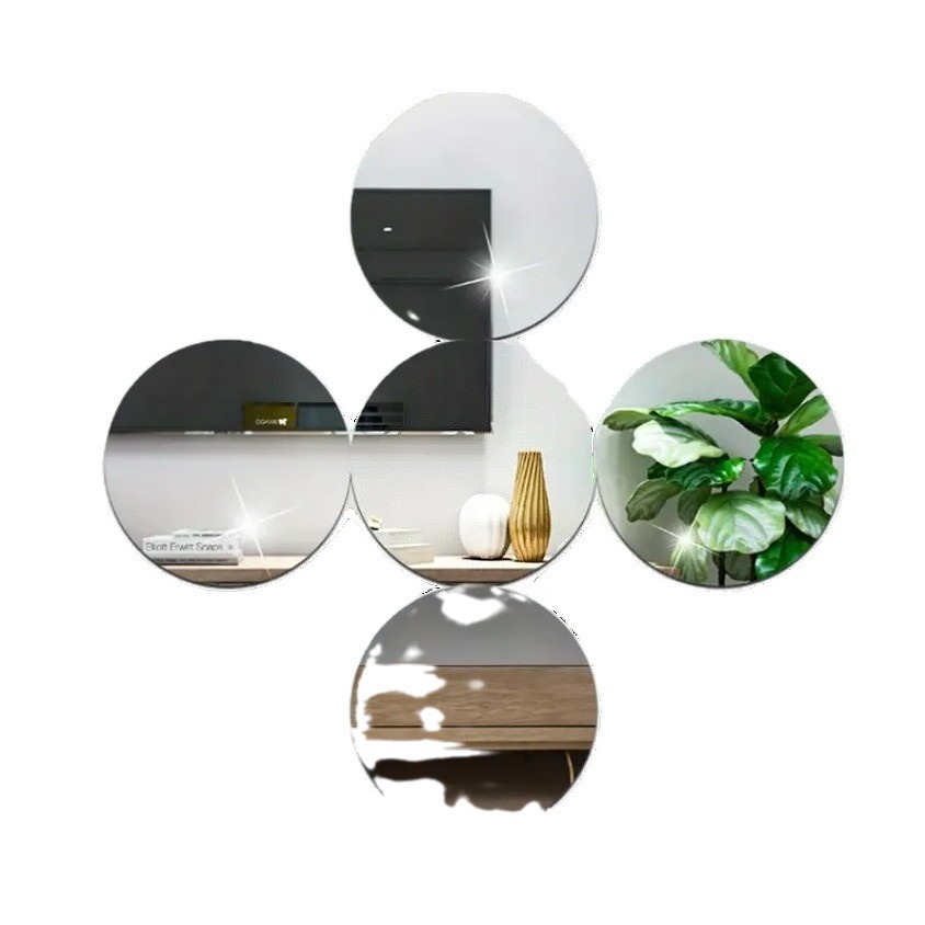 6 แพ็คอะคริลิคกระจกกลม Non แก้ - Conference Table Round บทวิจารณ์และราคา