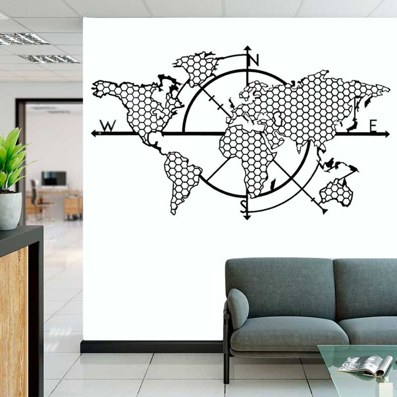 Honeycomb เรขาคณิต World แผนที - Office Furniture World บทวิจารณ์และราคา