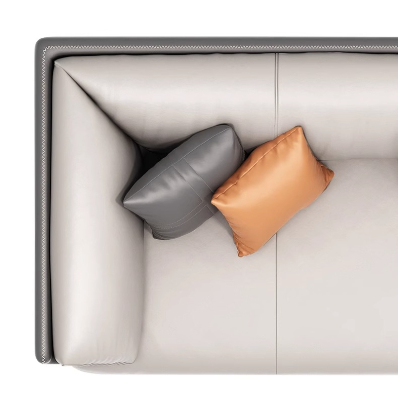 โซฟาสำนักงานหนังวัว โซฟาสำนักง - Office Furniture Luxury บทวิจารณ์และราคา