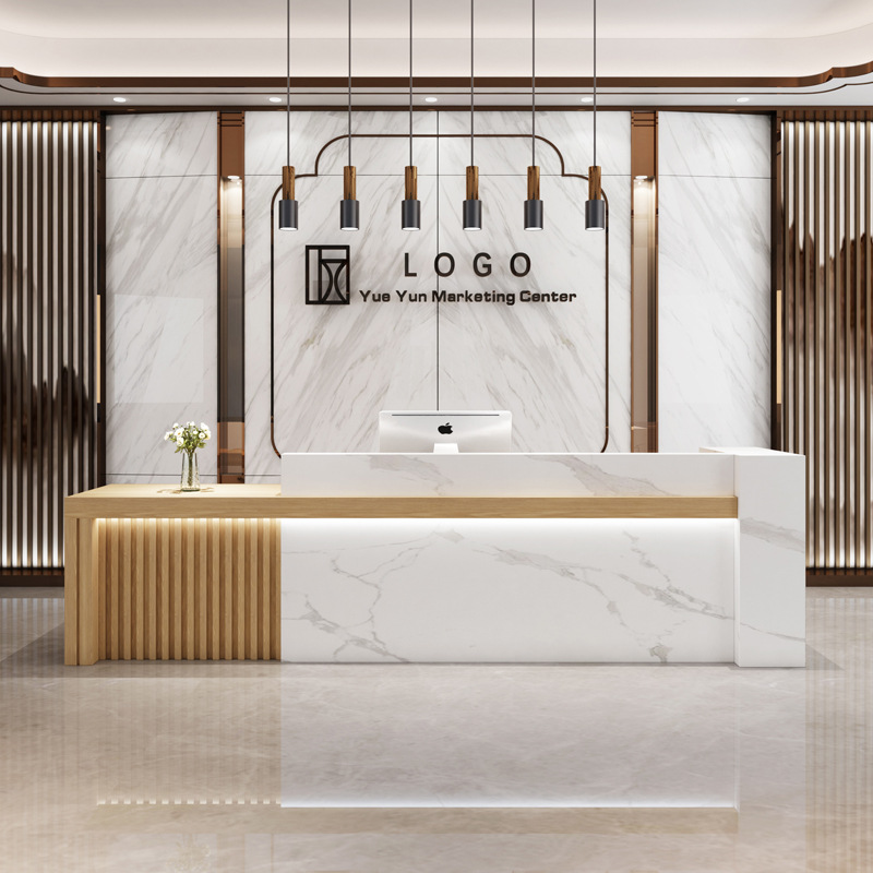 เคาน์เตอร์แคชเชียร์บริษัท เคาน - Reception Desk Counter บทวิจารณ์และราคา